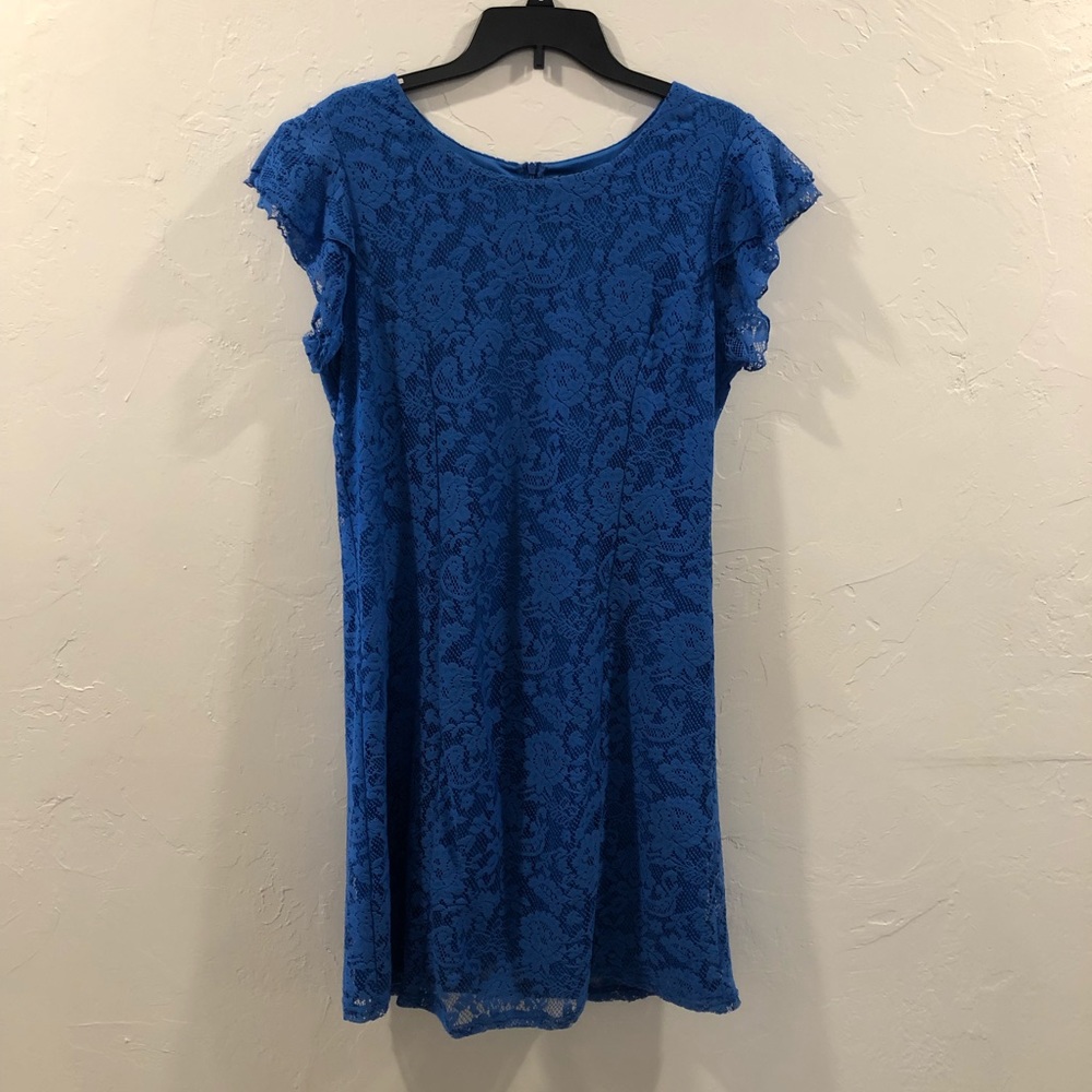 Blue Lace Dress